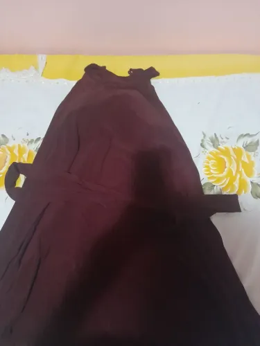 Vestido Vinho Clássico