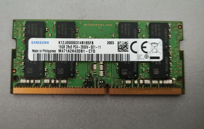 Memória DDR4 16GB 2666 Samsung