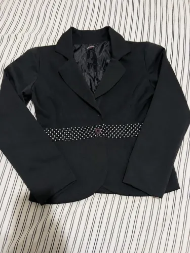 blazer feminino puro sharmy preto