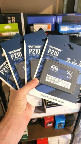 SSD Sata 512GB Patriot, novo, lacrado, original, garantia de 1 ano!