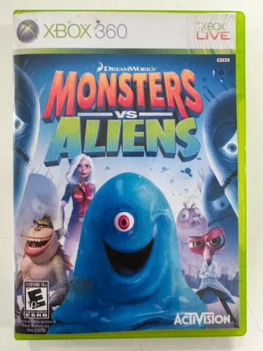Monters vs Aliens Mídia Física Xbox 360
