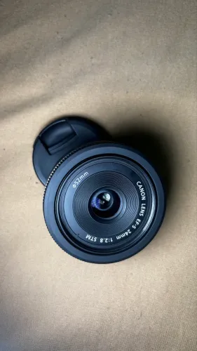 Lente Canon 24mm seminova