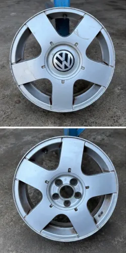 2 Rodas de Liga Aro 15 VW
