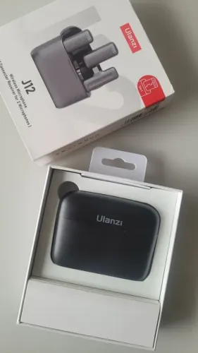 Microfone de Lapela Ulanzi J12 USB-C (Estado de novo)