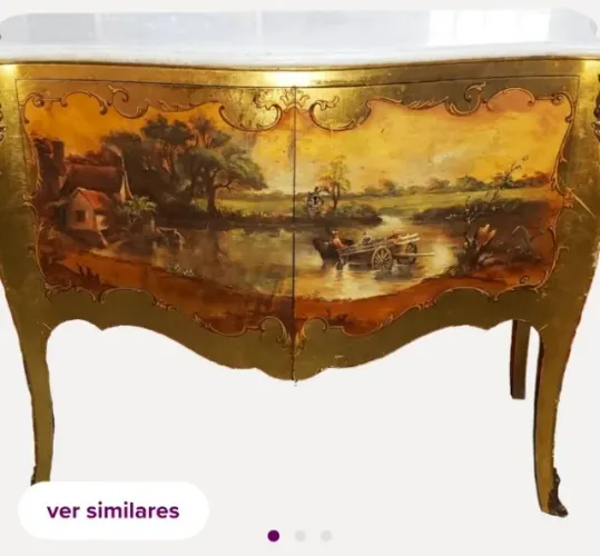 Comoda Bombe estilo século XIX