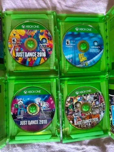 4 jogos da saga Just dance