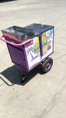 Vende-se carrinho para vendas de açai
