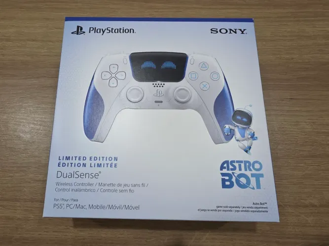Controle DualSense Astrobot Lacrado Edição Limitada
