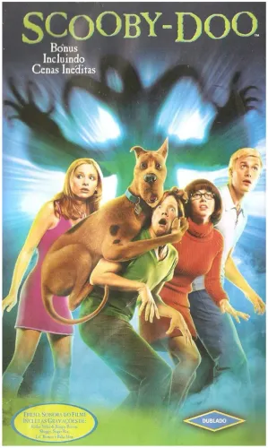 Fita VHS Scooby Doo Filme Dublado Infantil Infantis Fitas Video Cassete Filmes Comedia K7