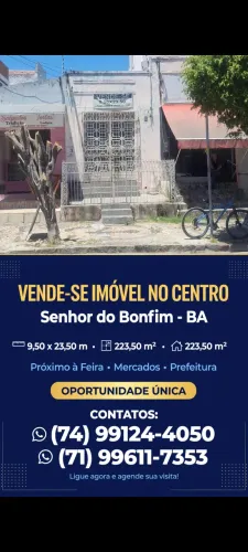 Vendo Casa no centro