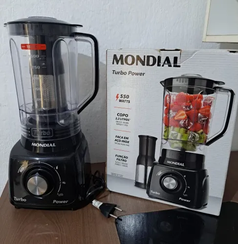 Liquidificador Mondial turbo power 220v