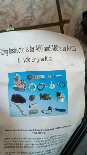 Kit novo para motor para bicicleta