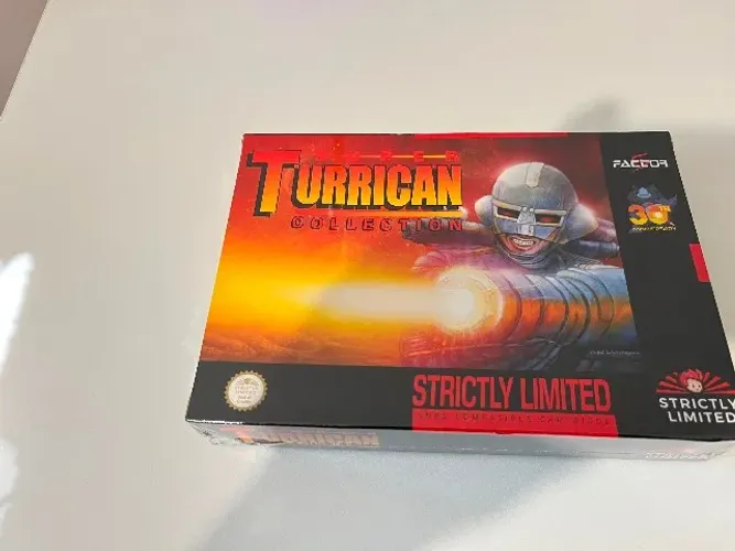 Turrican SNES e Mega Drive - Strictly Limited Games