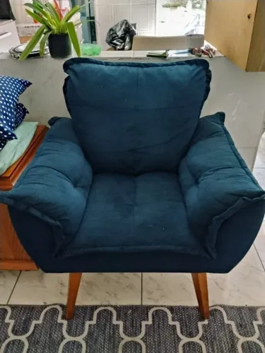 Poltrona Opala Suede