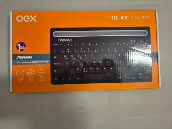 Teclado OEX Class Bluetooth Preto - TC502