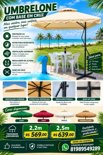 Guarda sol umbrelone de alta qualidade