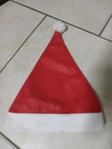 Kit com 24 gorros de Natal infantil