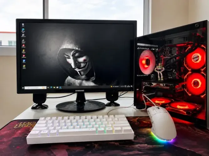 PC Gamer Completo i7 + RX580 8GB + Monitor + Periféricos - R$ 3.490