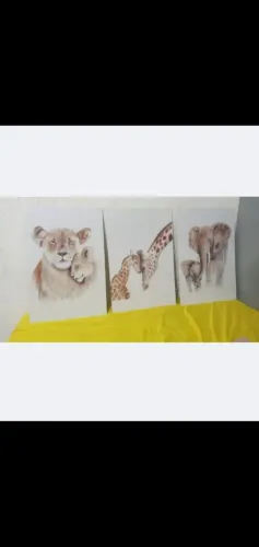 Quadro 3 peças 60x40