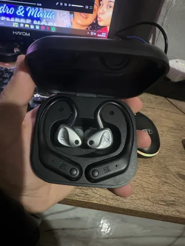 Fone Bluetooth Kz du-duonic e ae01 novos só tirei da caixa pra ver