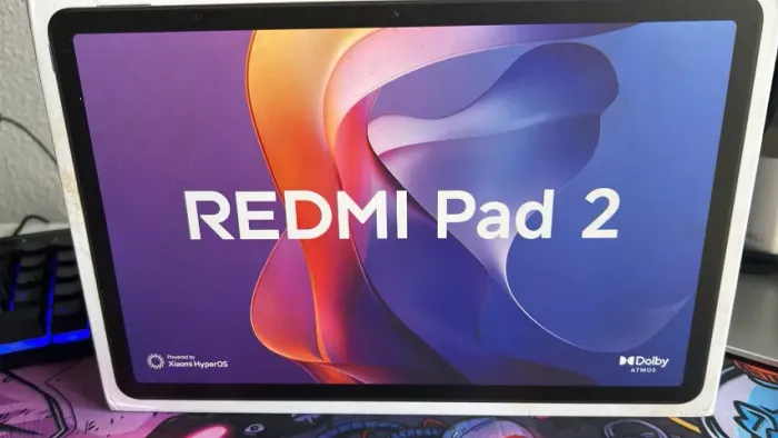 Xiaomi Redmi Pad 2 na versão 8GB de RAM + 256GB de armazenamento