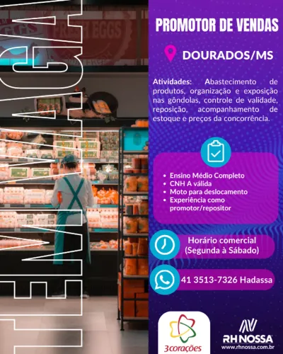 Promotor de Vendas