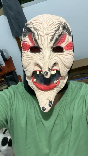 Máscara de halloween Bruxa 