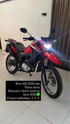 Bros 160 2025 ABS vendo/troco