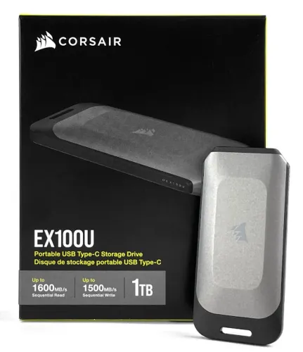 SSD Externo Portátil Corsair EX100U 1TB