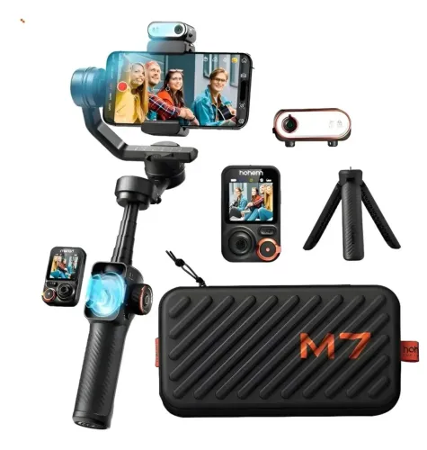 Gimbal Celular Hohem lsteady M7 la Estabilizador Touch Rgb.