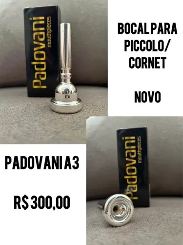 Bocal de trompete piccolo