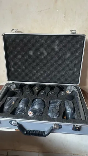 Kit microfone pra bateria