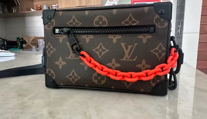 bolsa louis vuitton mini soft trunk    