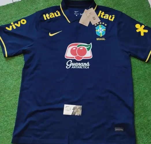 Camisa Brasil Seleção Brasileira Torcedor Amarela 2026 - Home Pronta Entrega