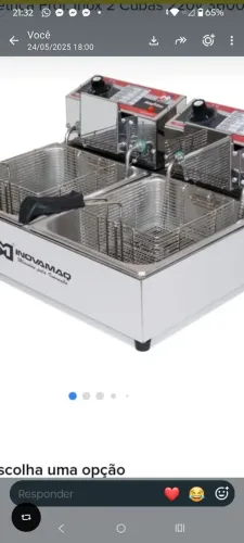 fritadeira elétrica 127v 4000 w 127 v 5+5