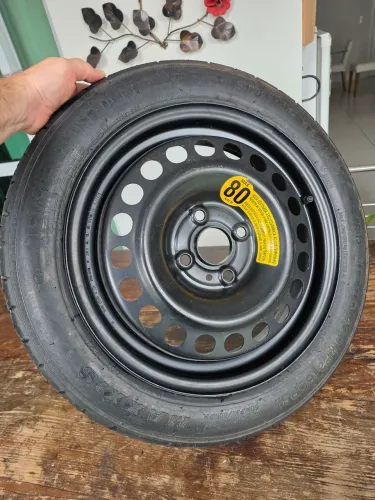 Estepe Fino Hyundai Hb20 Aro 15 Original 125/80 R15
