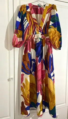 Vestido longo farm rio