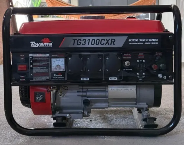 Gerador Toyama TG3100CXR Semi Novo - Funcionando Perfeitamente