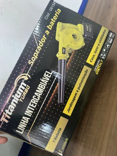 SOPRADOR A BATERIA 21V TITANIUM