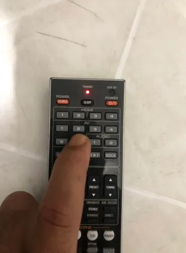 Controle remoto Yamaha Rav 293