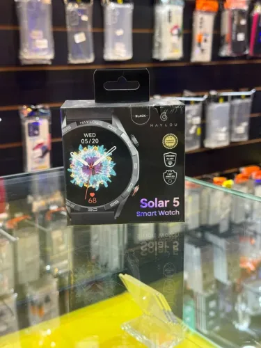 Relógio smartwatch Haylou solar 5
