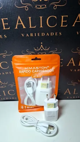 Carregador de iPhone USB completo 