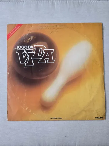 LP Disco de Vinil Trilha Sonora Novela Jogo Da Vida Internacional 1982