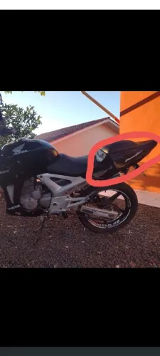Vendo banco bipartido para CBX 250 , até 2008.
