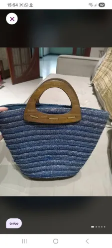 Bolsa de palha praia