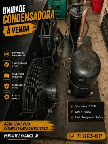 Unidade condensadoura