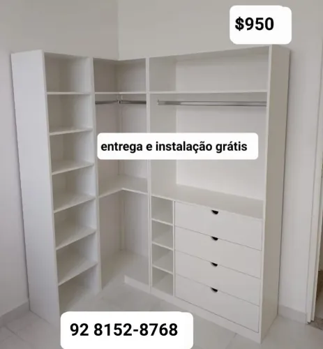Closet em L promoção 