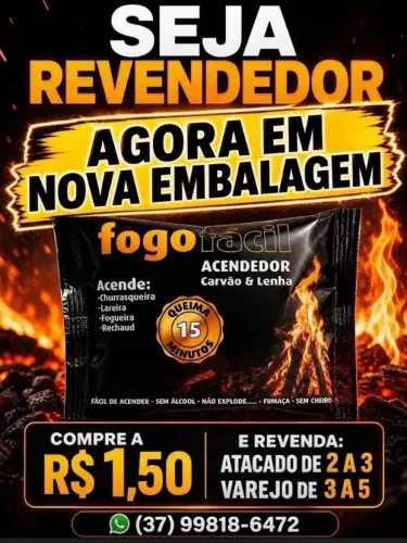 Acendedor de churasqueira