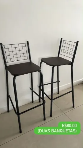 Conjunto de Banquetas ÁREA GOURMET