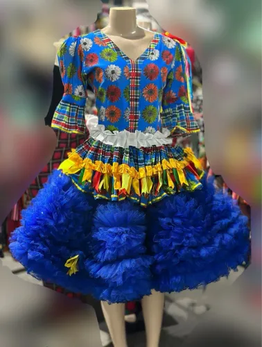 Vestido quadrilha junina
